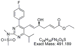 Rosuvastatin 2,3-Anhydro Acid Ethyl Ester